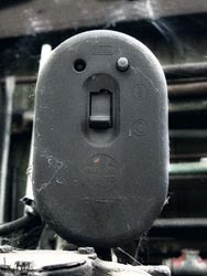 interruttore nero