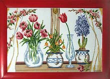 Vasi con fiori recisi