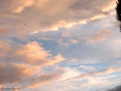 nuvole al tramonto