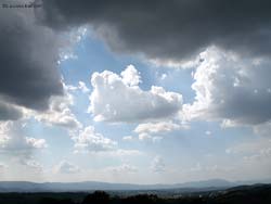nuvoloni nel cielo