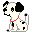 cane dalmata mini gif