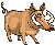 cinghiale gif