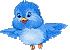 uccello blu