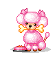 cane gif barboncino rosa
