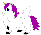 cavallino alato viola gif