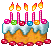 torta candeline