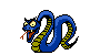 serpente blu