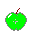 bruco verde mela
