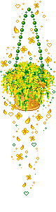 cesto fiori gialli