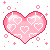 cuore rosa