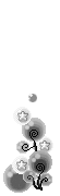 pendente bianco-nero