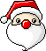 faccia babbo natale