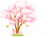 albero rosa