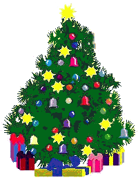 abete natale con regali