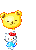 Kitty con orsetto