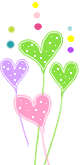 palloncini cuori