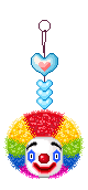 pendente clown