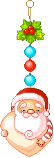 pendente babbo natale