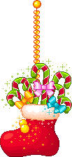pendente stivale natale