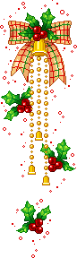 natale pendente con fiocco