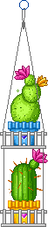 ciondolo cactus